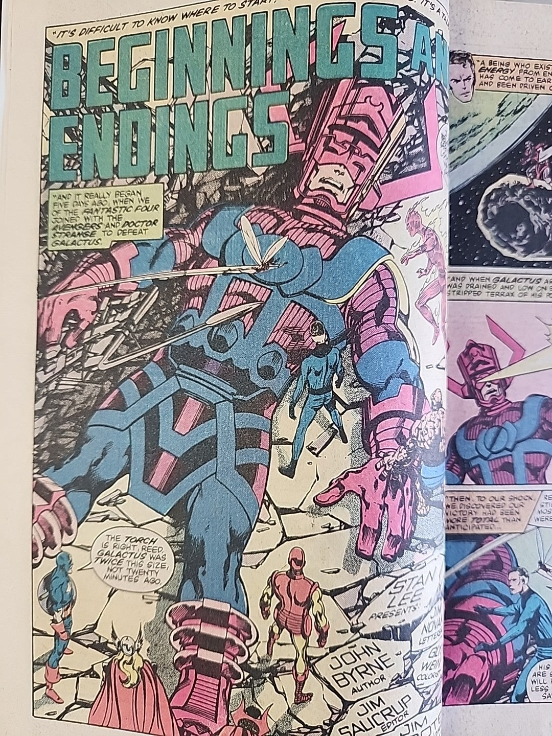 1982 Marvel Fantastic Four #244 1st Frankie Raye As Nova GALACTUS VF/NM 9.0