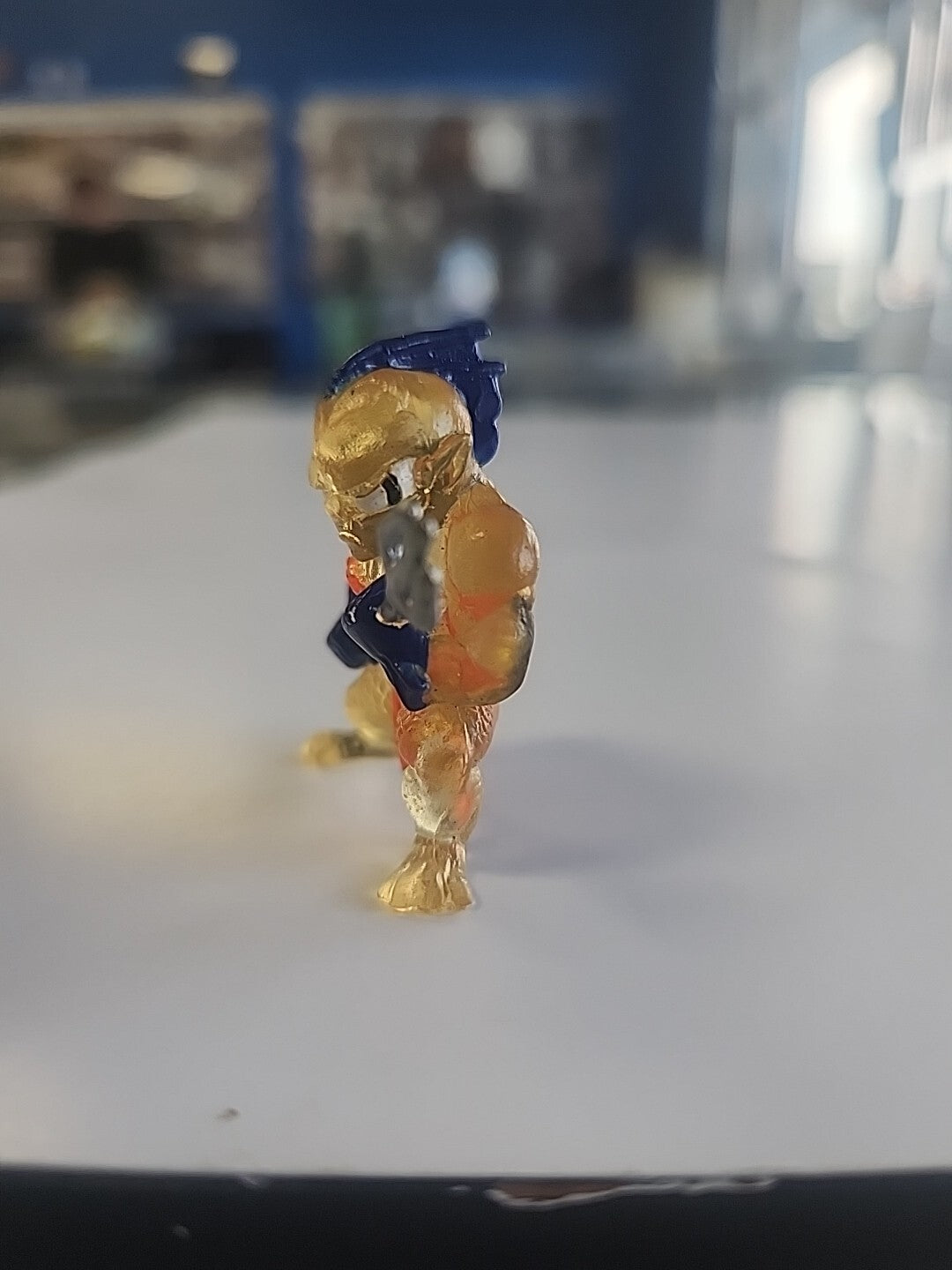 2004 Moose Fist Full Of Power #12 Aquo Crystal Version Series 1