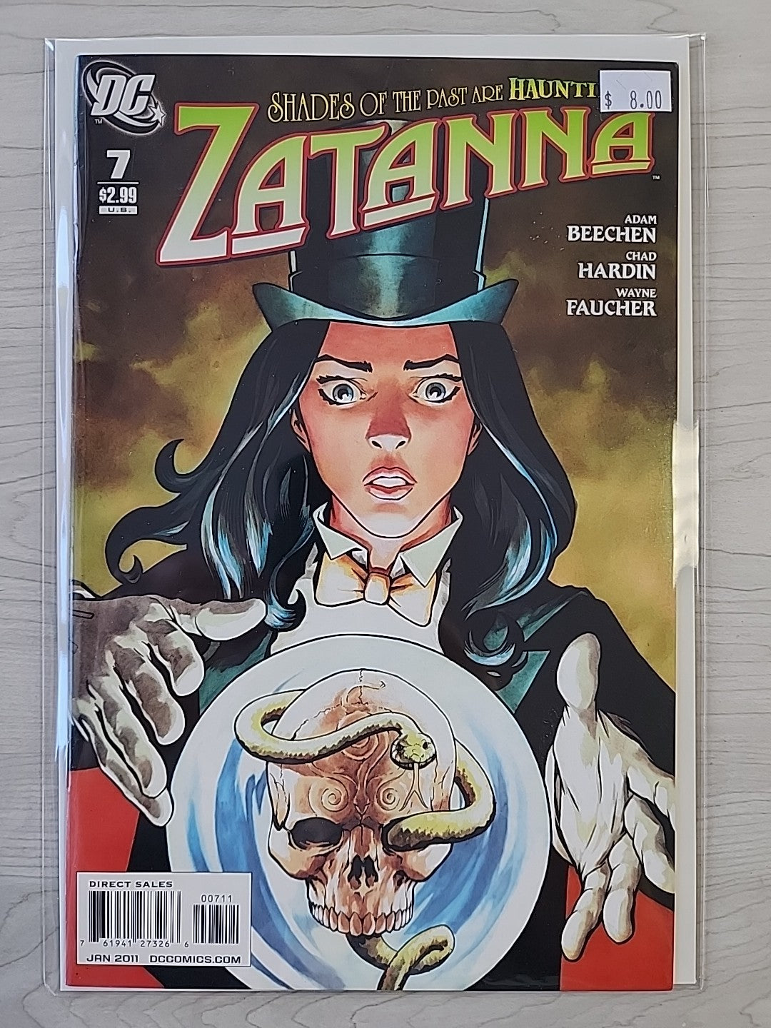 ZATANNA 2 - 10, 12 DC Comics 2010 Lot Of 10 Books Paul Dini A Covers