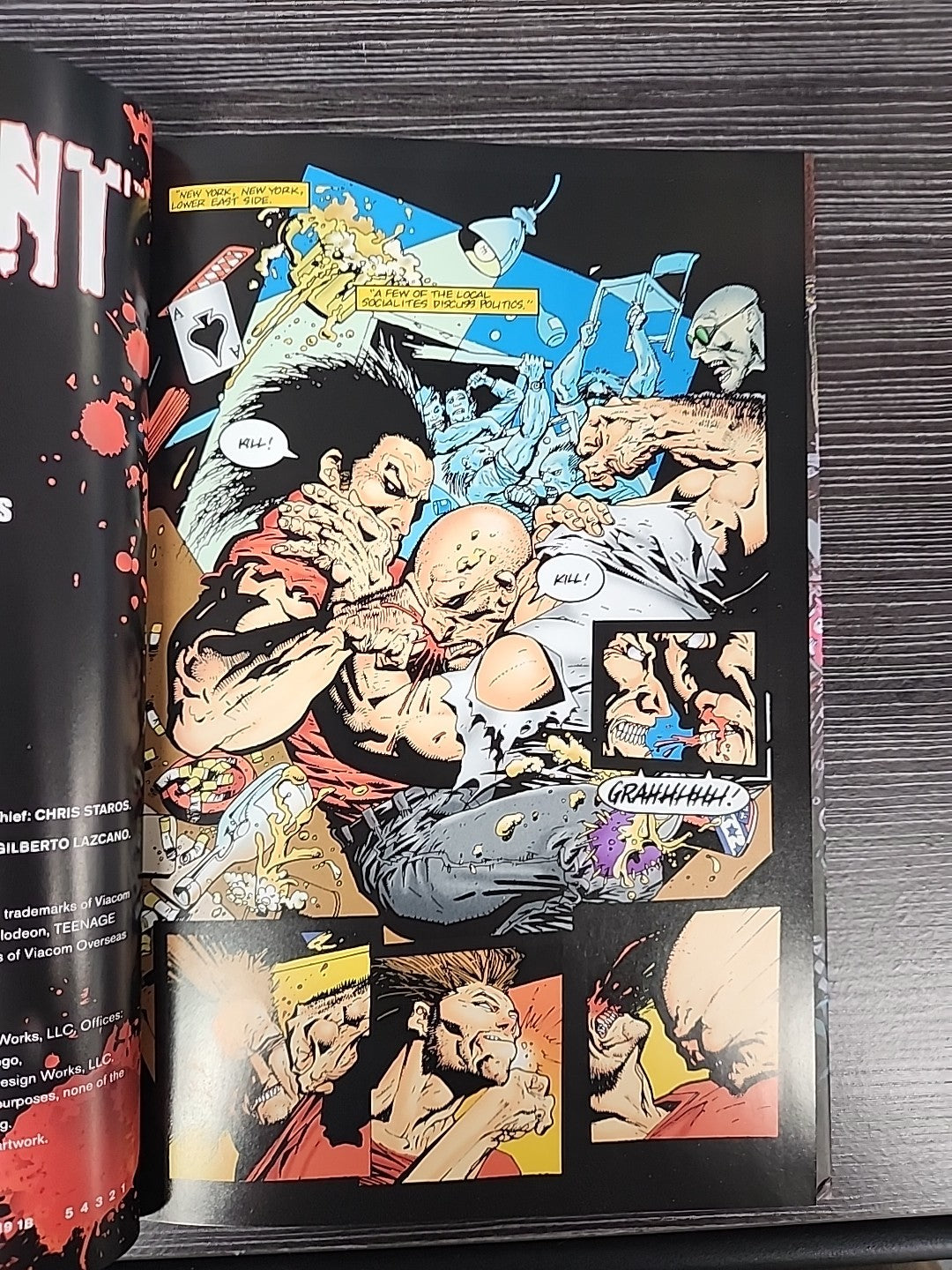 Eastman & Bisley Bodycount Top Shelf 2018 Hardcover TMNT Casey & Raph