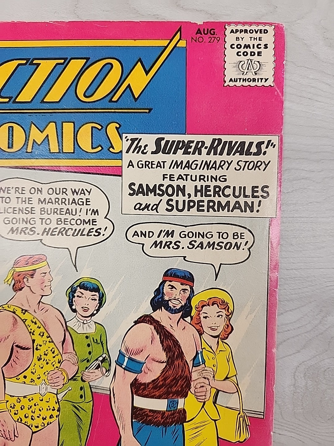 ACTION COMICS #279 VG- Superman DC Comics 1961