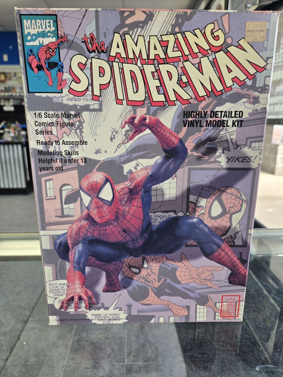 The Amazing Spiderman 1994 1/6 Vinyl Kit Horizon Marvel Comics