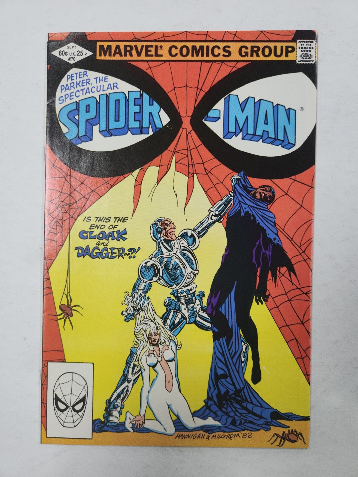 Spectacular Spider-Man # 70 - 3rd Cloak & Dagger Lot Of 2 Newsstand & Direct