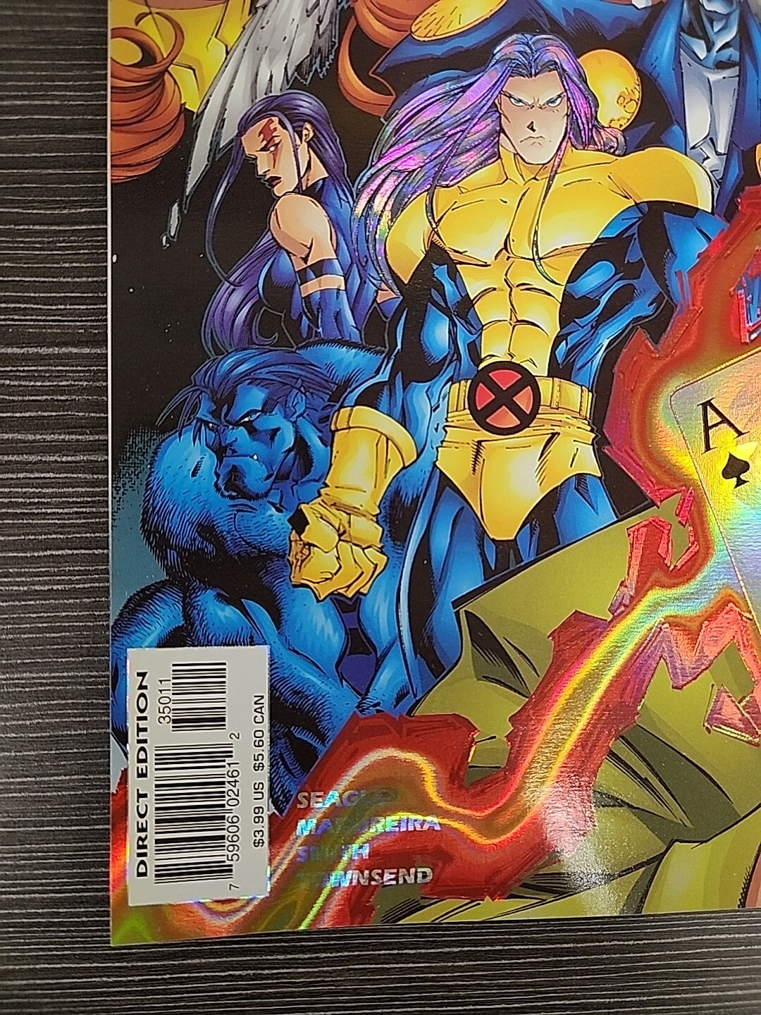 The Uncanny X-Men #350 (Marvel Comics December 1997) Foil Deluxe Edition Variant