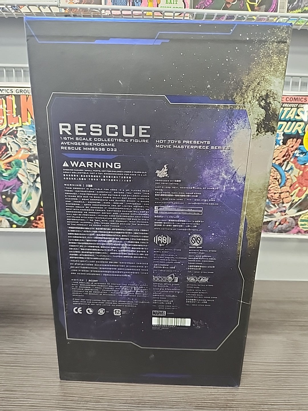 Hot Toys Rescue Avengers Endgame Diecast 1/6th Scale Figure MMS538-D23