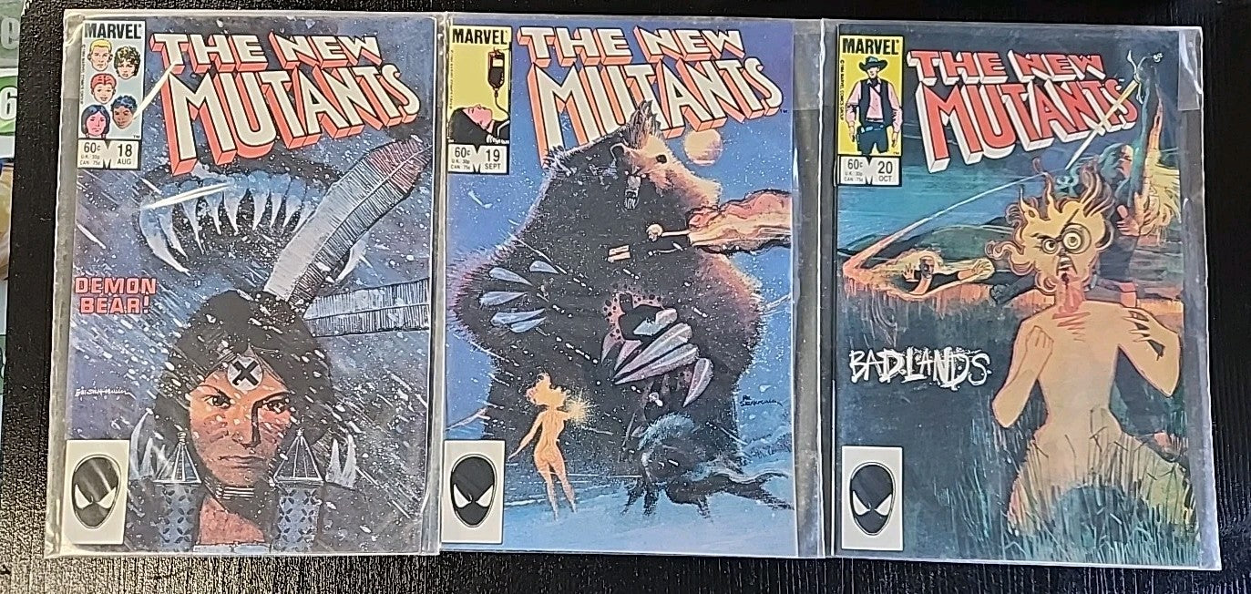 New Mutants #1-45 Lot Of 45 Marvel Comics Demon Bear No Missing Issues VF/VF+