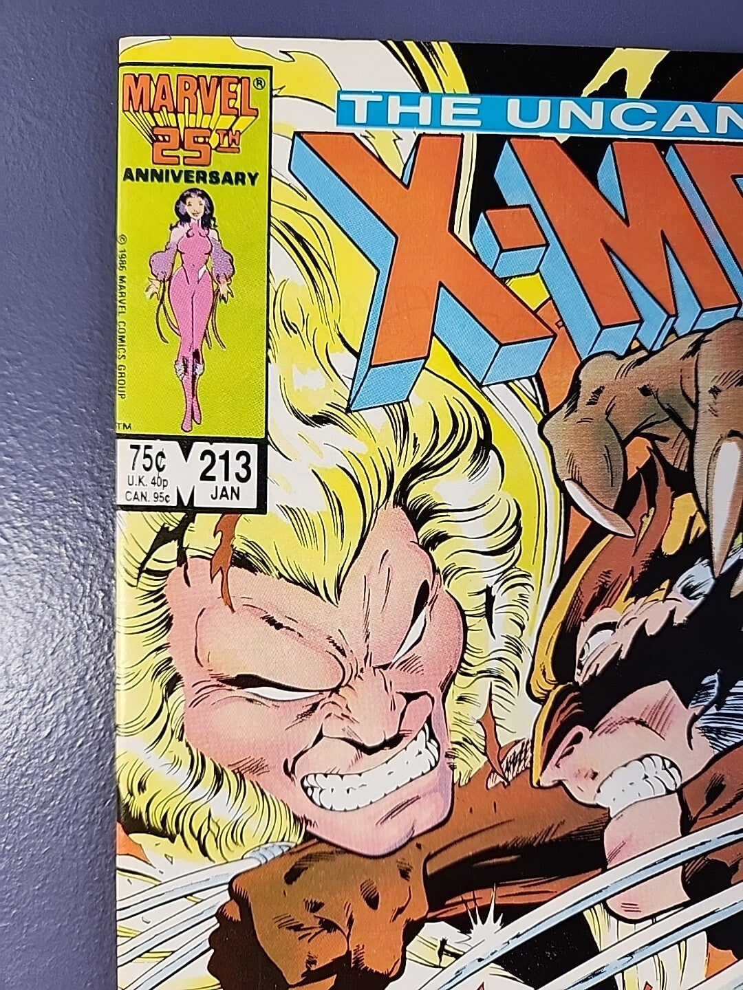 Uncanny X-Men Lot Of 3 Issues (Marvel 1986) #211 #212 #213 VF-NM Sabertooth Keys