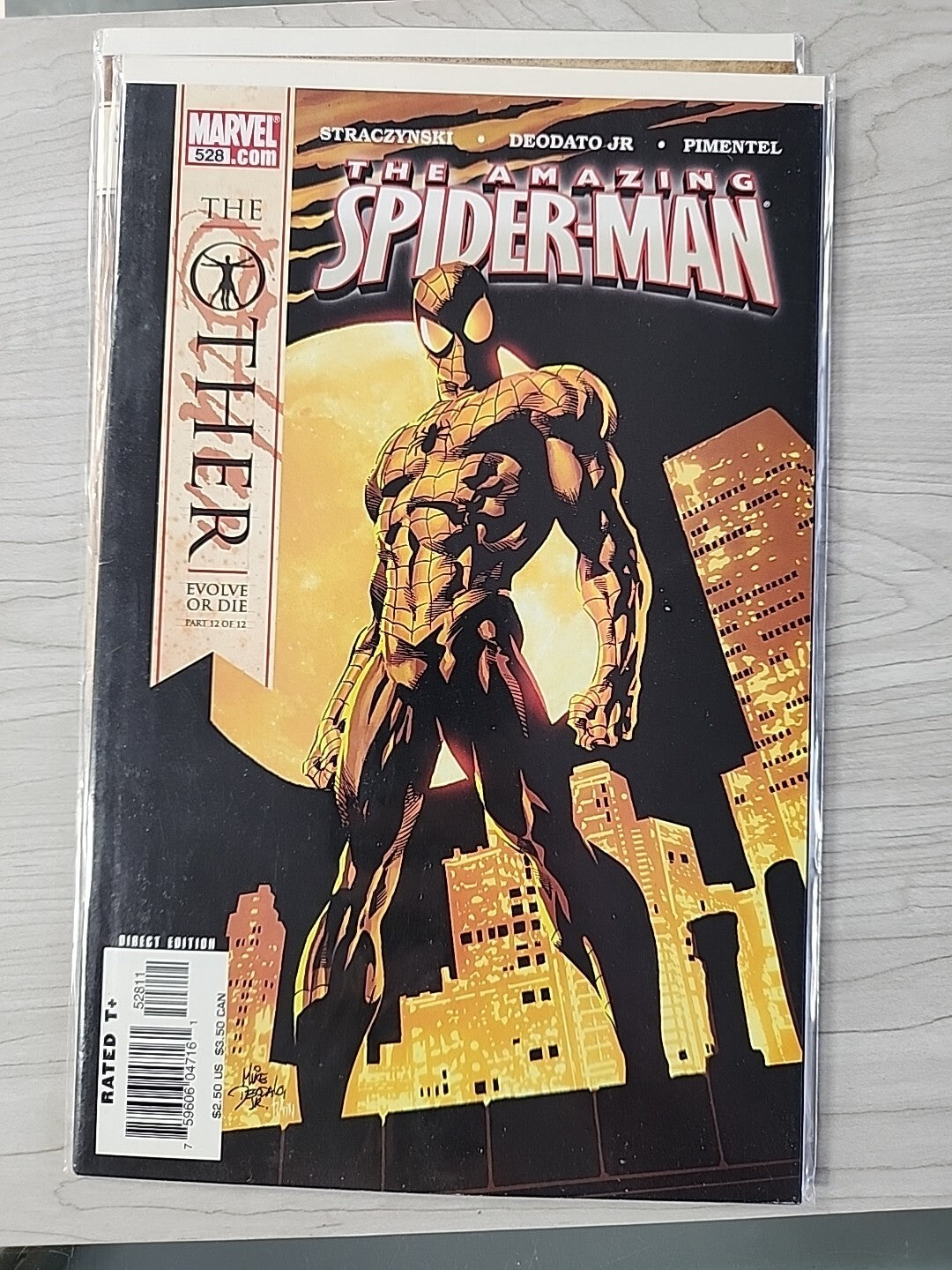 Spider-Man The Other Evolve Or Die 1-12 Marvel Comics Complete Set + Sketchbook