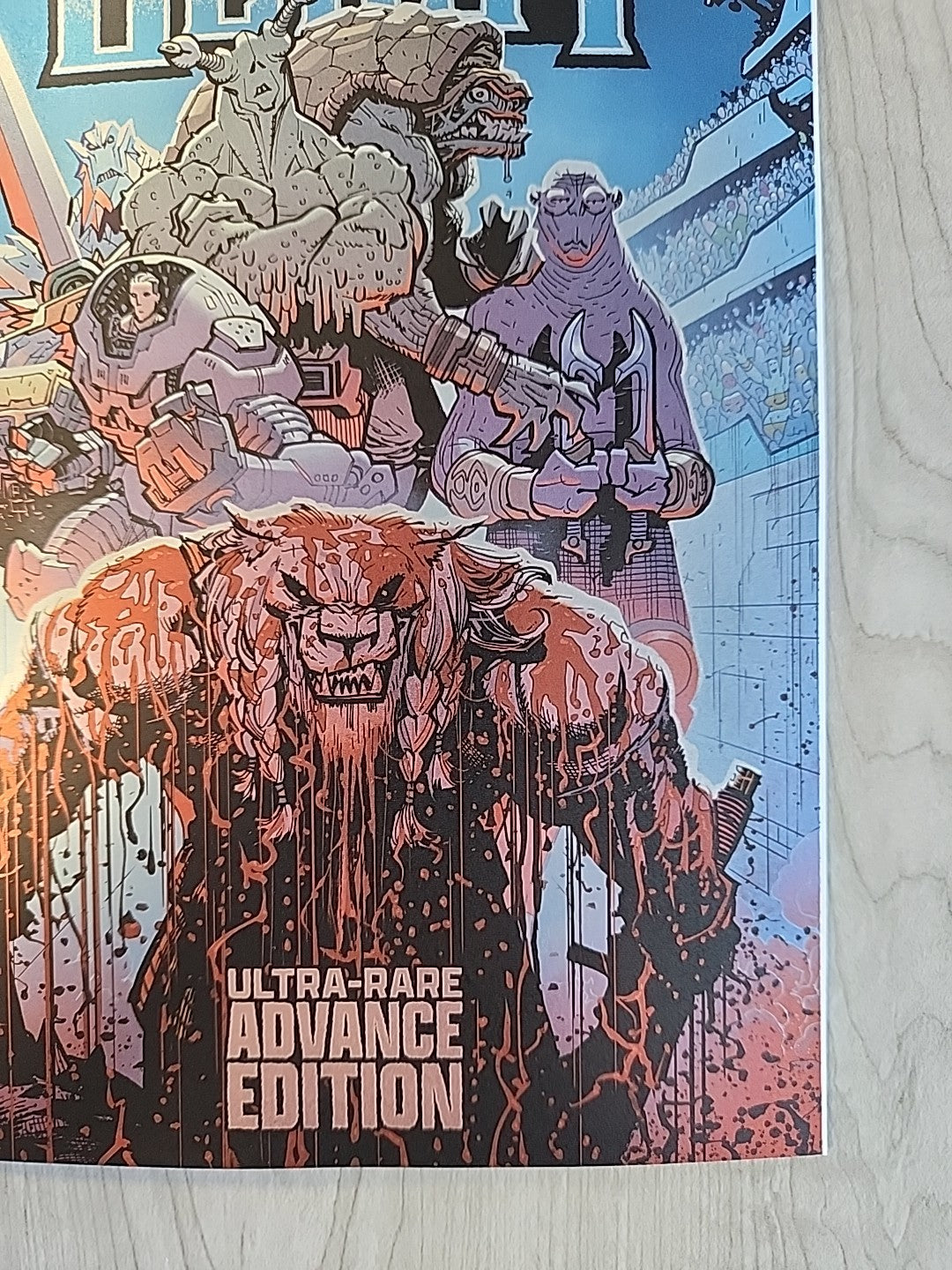 INVINCIBLE UNIVERSE BATTLE BEAST #2 Ultra-Rare Advance Edition Blind Bag Foil