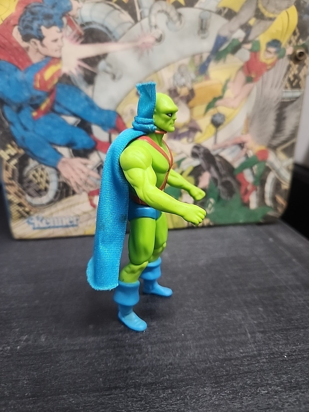 Kenner Super Powers MARTIAN MANHUNTER Original 1985 Figure 100% Complete DC