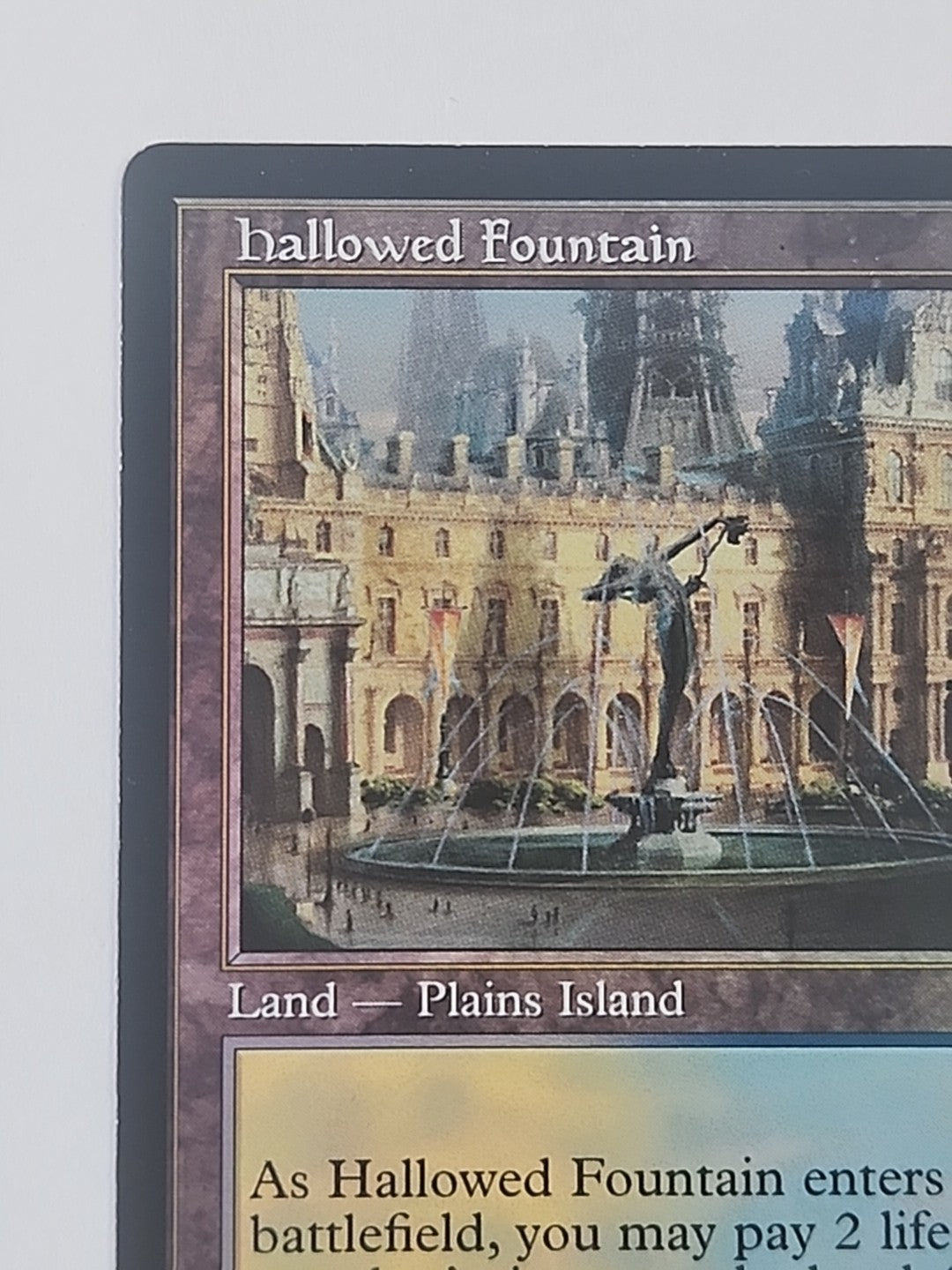 MTG Hallowed Fountain Ravnica Remastered Foil Retro Frame Old Border English