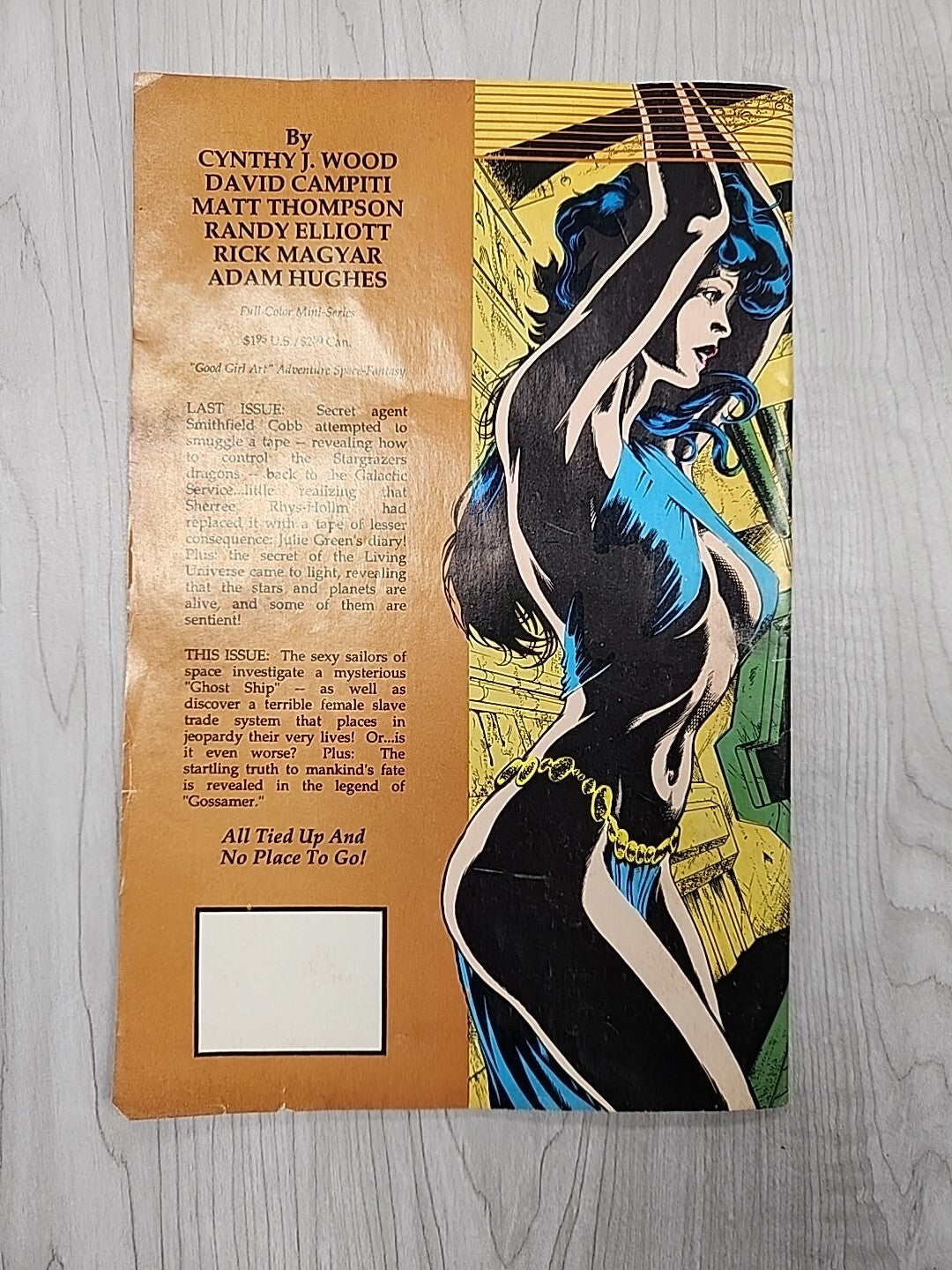Legends of the Stargazers #3 Innovation 1989 Early Adam Hughes Cover VG