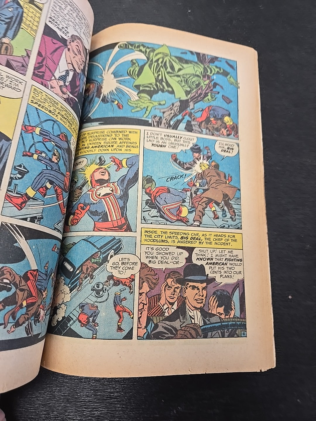 Fighting American #1 Harvey Comics 1966 Jack Kirby VG