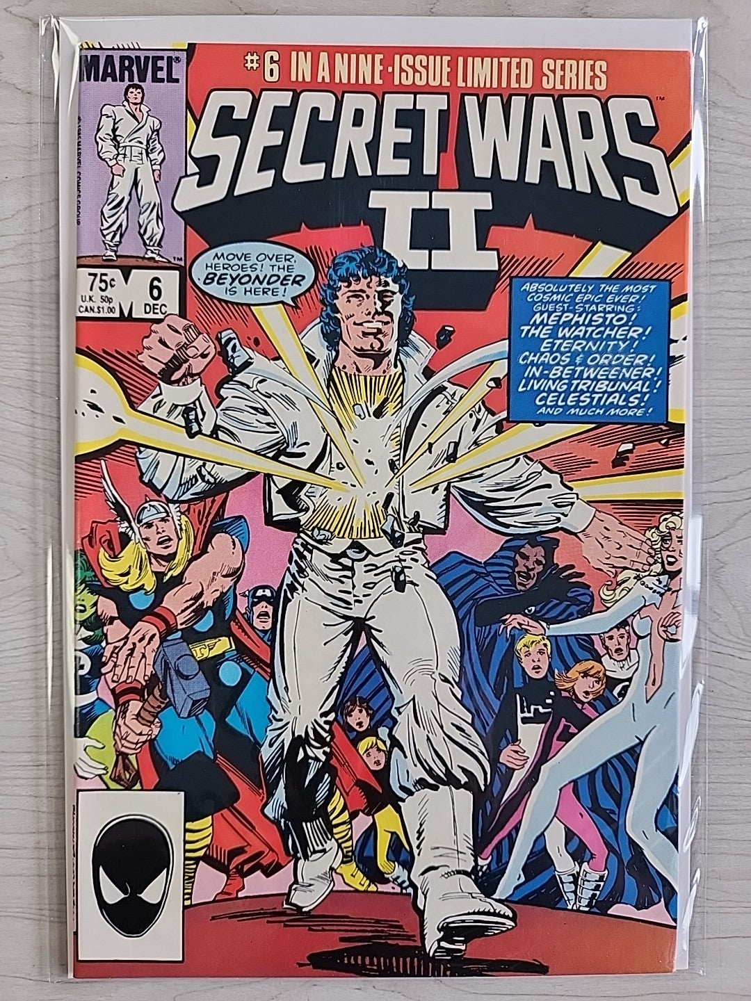 SECRET WARS II #1-9 (Marvel, 1985 Series) Complete Set of 9 Books Complete