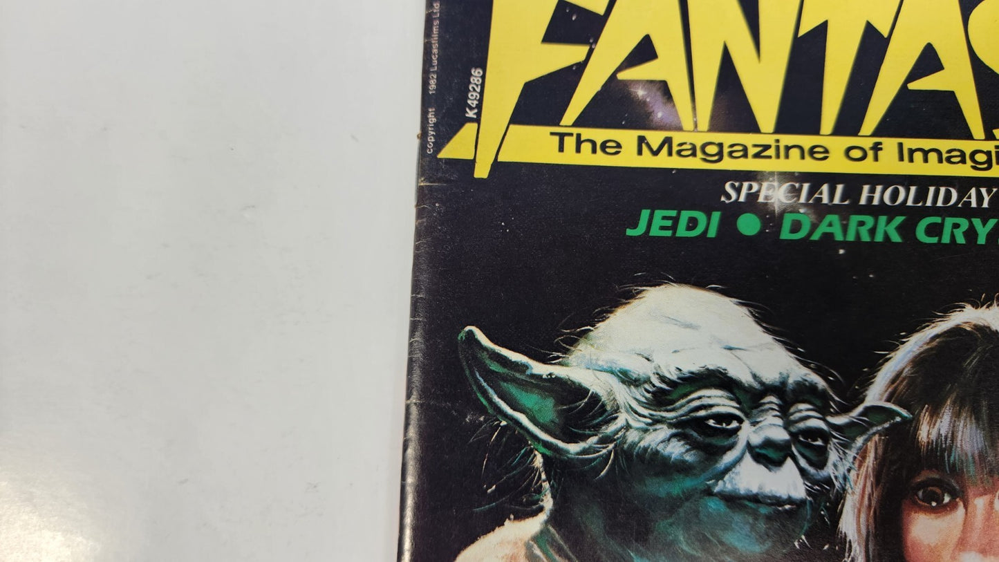 Fantastic Films Sept 1983 #32 Revenge of the Jedi Magazine, Star Wars, Romero