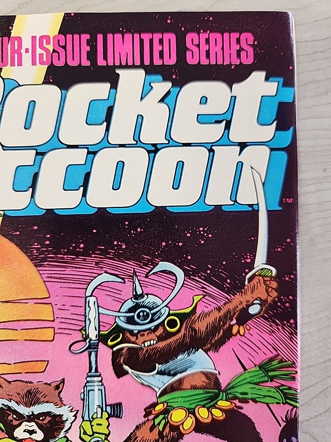 Rocket Raccoon # 1 2 3 4 1985 1st Solo Full Complete Set 1-4 VF/NM