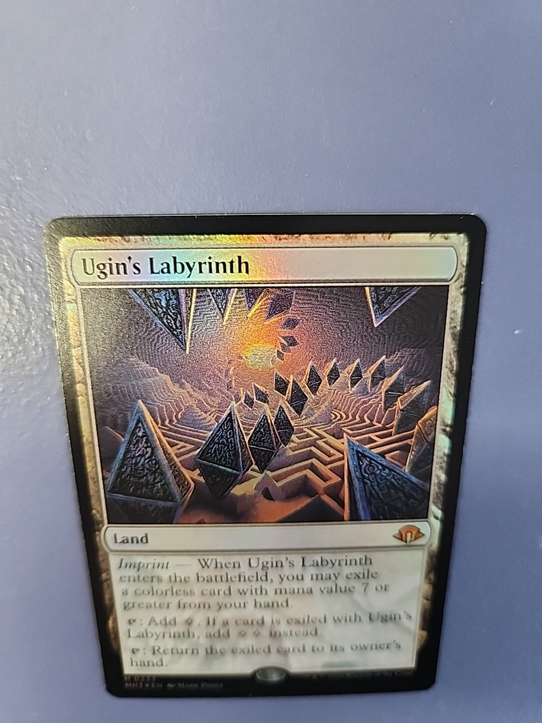 MTG Ugin's Labyrinth MH3 233 Foil Mythic NM English Magic The Gathering