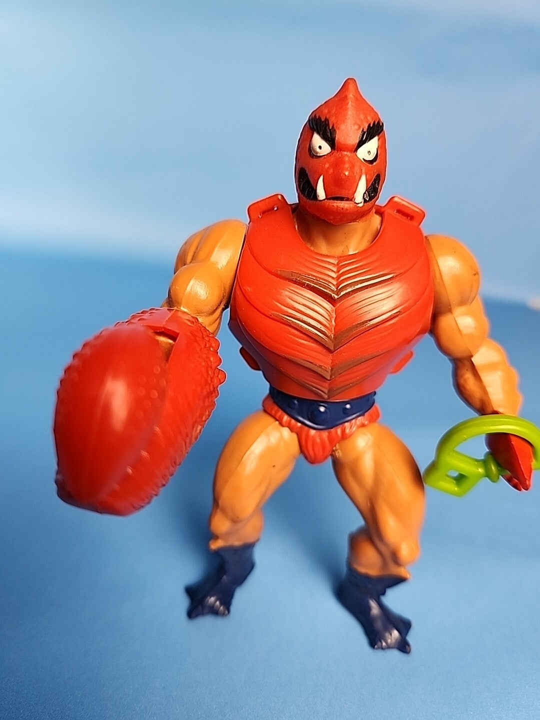 Vintage MOTU Clawful Figure 100% Complete Mattel 1983 Masters Of The Universe