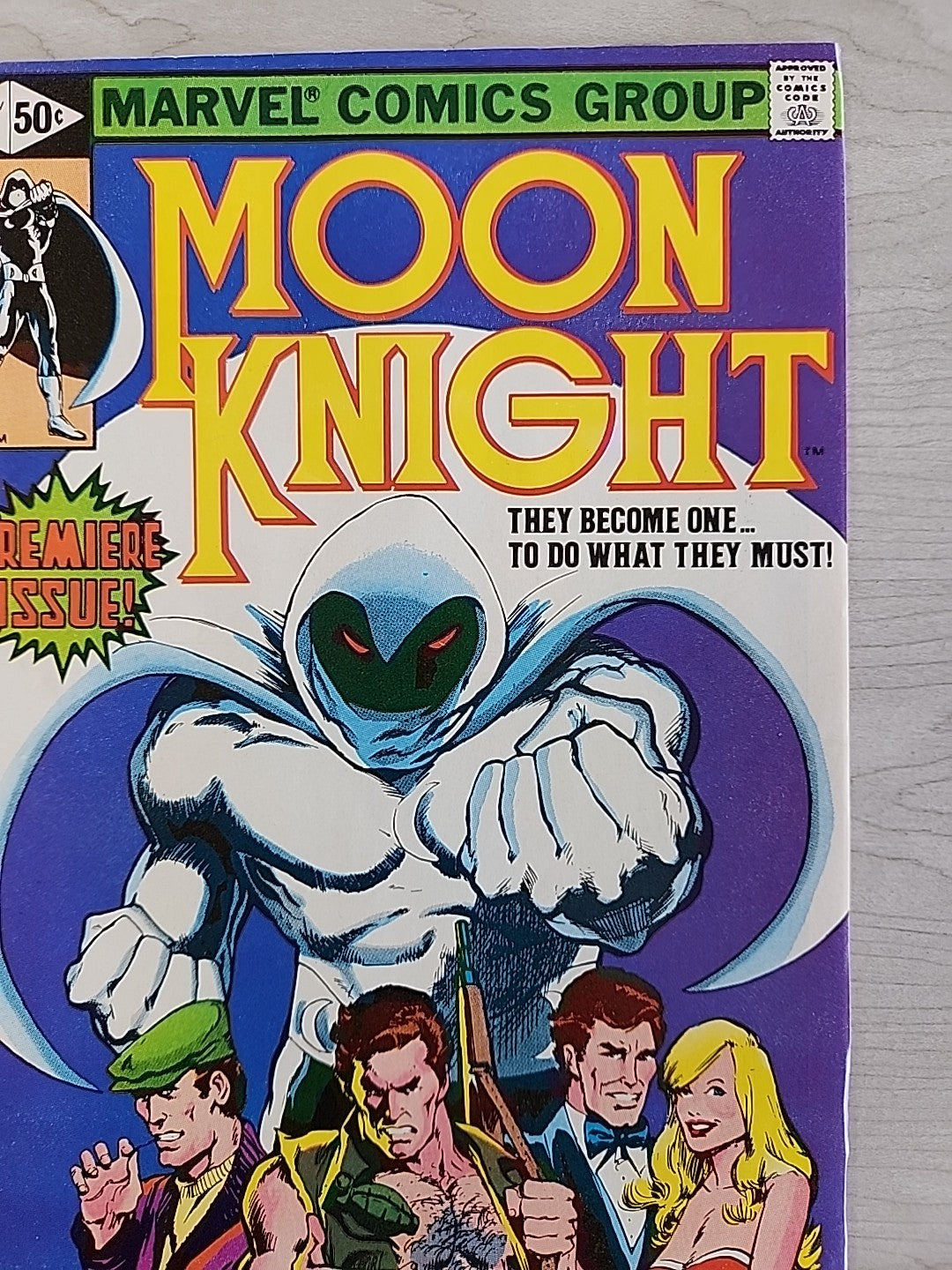 Moon Knight #1 Marvel Comics 1980 1st app of Bushman Khonshu VF