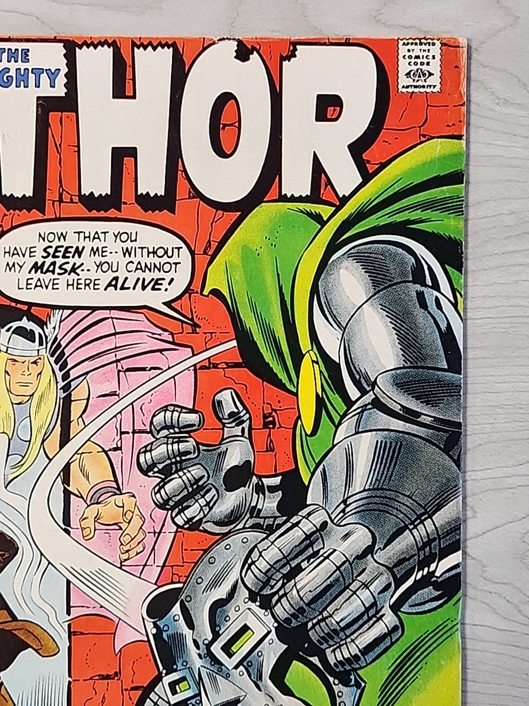 The Mighty Thor #182 (1970) Dr. Doom Cover Marvel Comics Buscema FN/VF