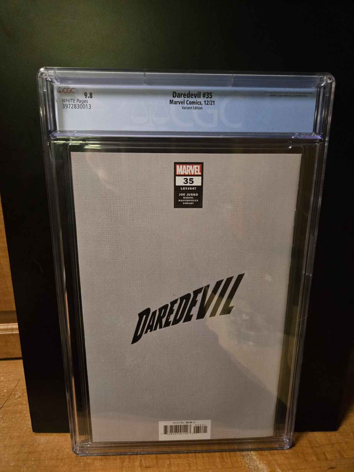 Daredevil #35 CGC 9.8 -Jusko 2021 Marvel Comics