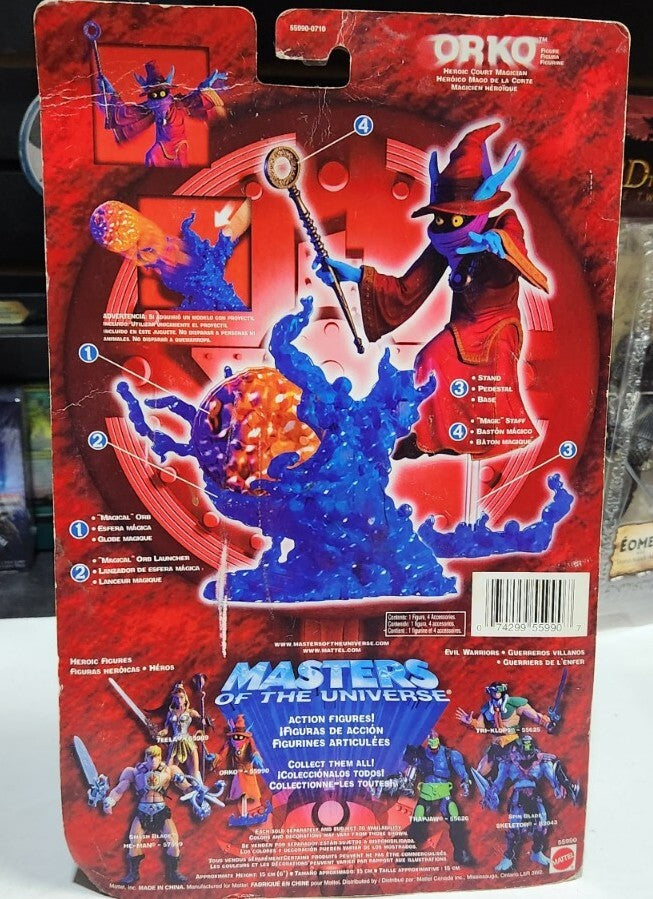 Orko 2002 200x MASTERS OF THE UNIVERSE MOTU Mattel MOC Series 1