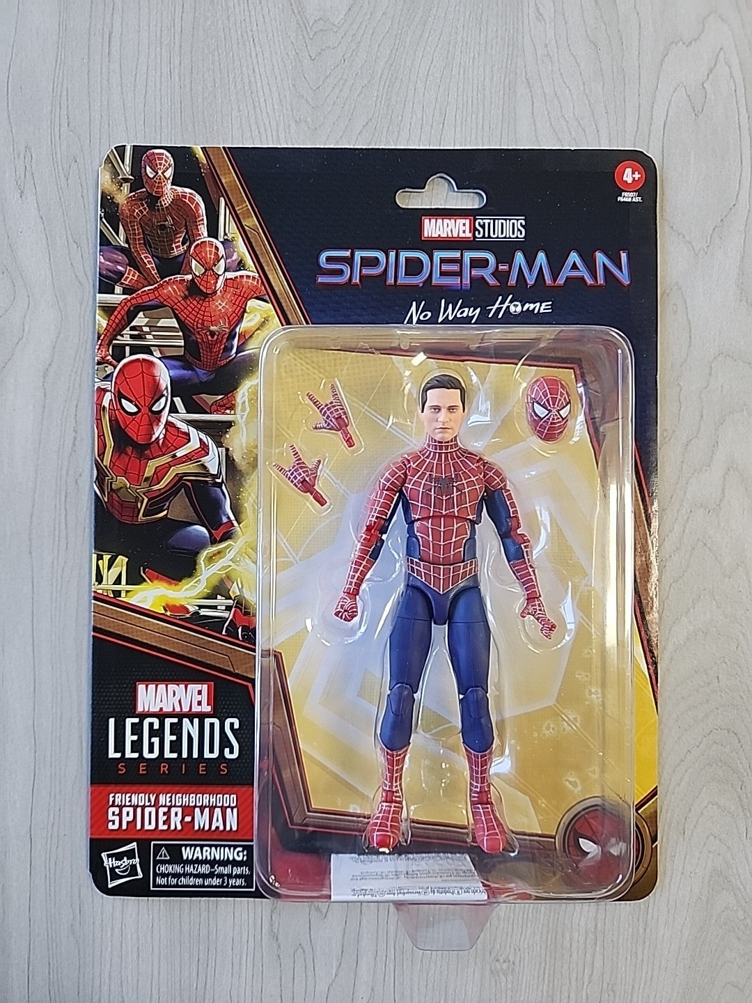 MARVEL Legends SPIDER-MAN No Way Home Set of 3: Tobey, Andrew, Tom