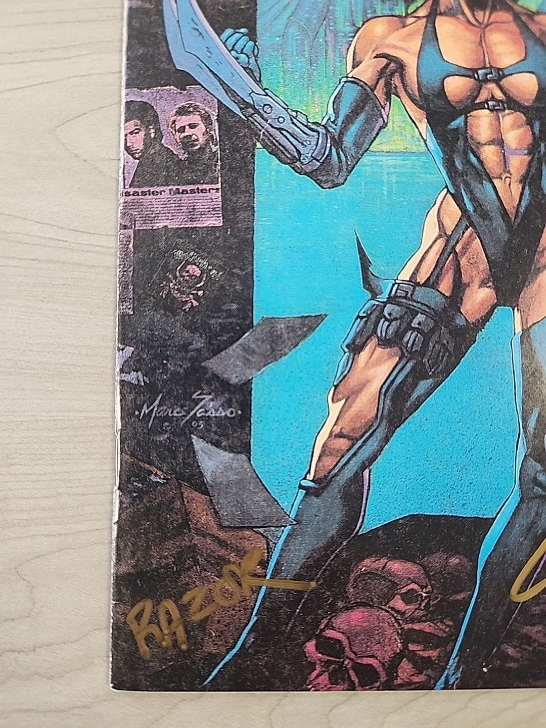 Razor Annual #1 (1993) Signed Everette Hartsoe 1st Shi