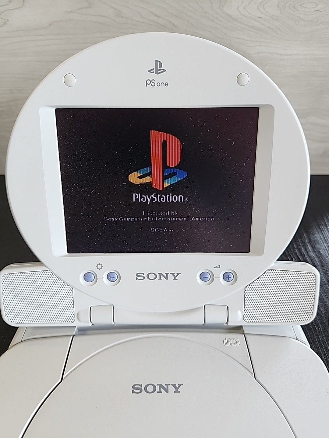Sony PlayStation One LCD Complete (SCPH-141) Tested & Working See Pics