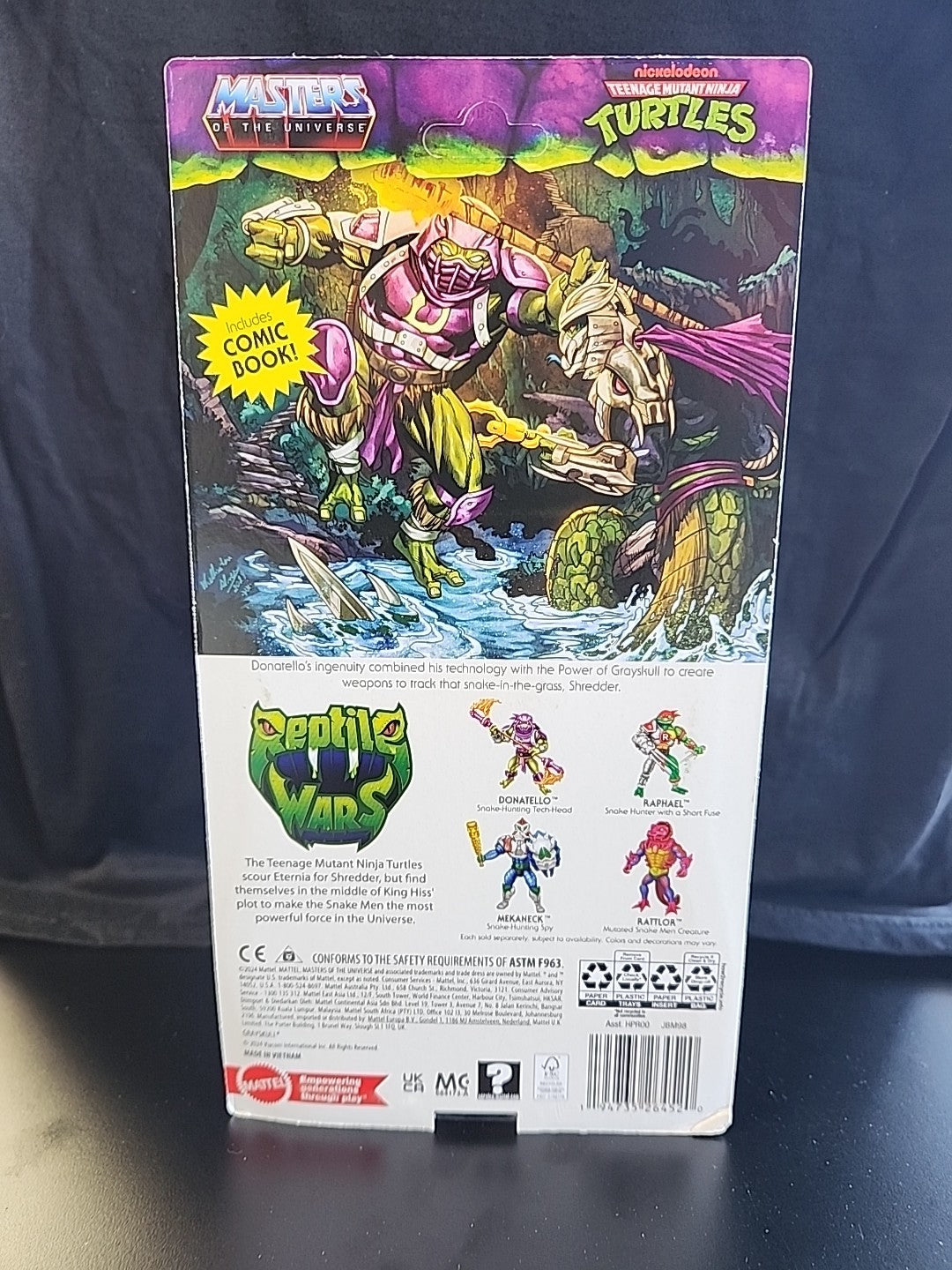 Masters of the Universe Origins Turtles of Grayskull Raphael Donatelo Unpunched