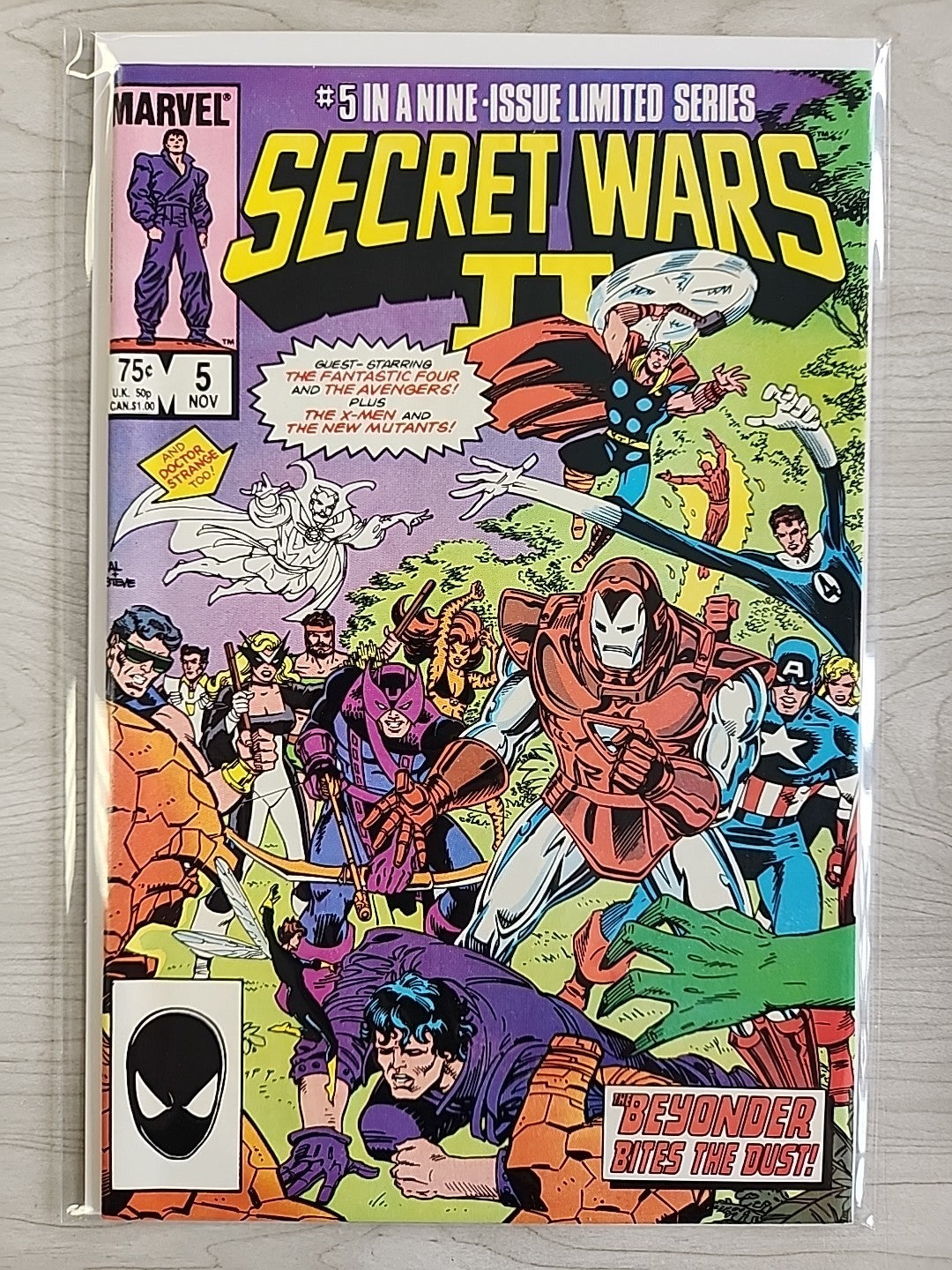 SECRET WARS II #1-9 (Marvel, 1985 Series) Complete Set of 9 Books Complete