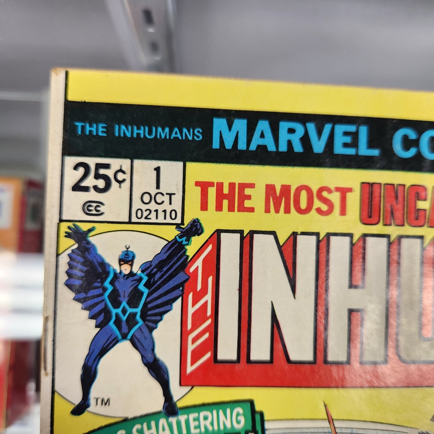 INHUMANS # 1 MARVEL COMICS October 1975 GEORGE PEREZ art 1st SOLO SERIES