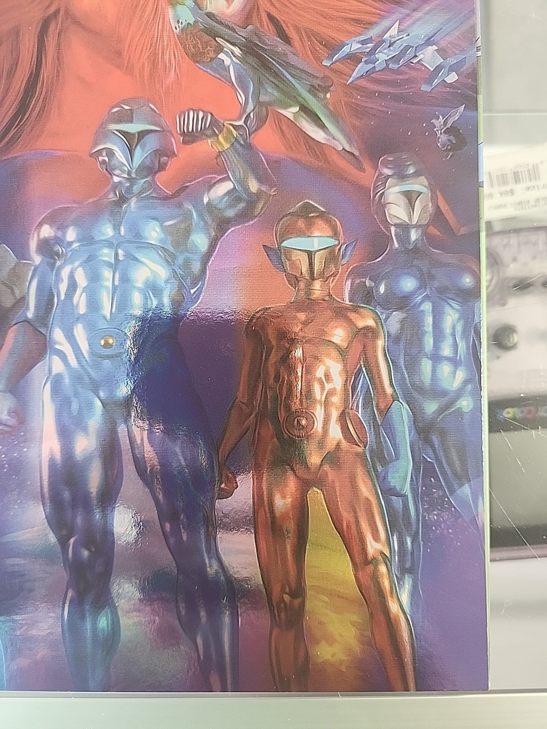 SILVERHAWKS #3 CVR H & CVR I VIRGIN FOIL MARK SPEARS Dynamite Lot Of 2