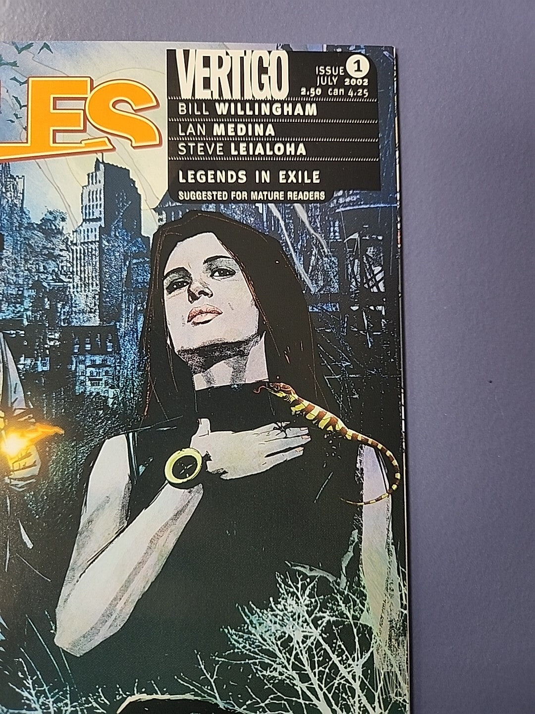 Fables #1 (2002) Alex Maleev Variant Cover Vertigo Dc Comics 1st Print