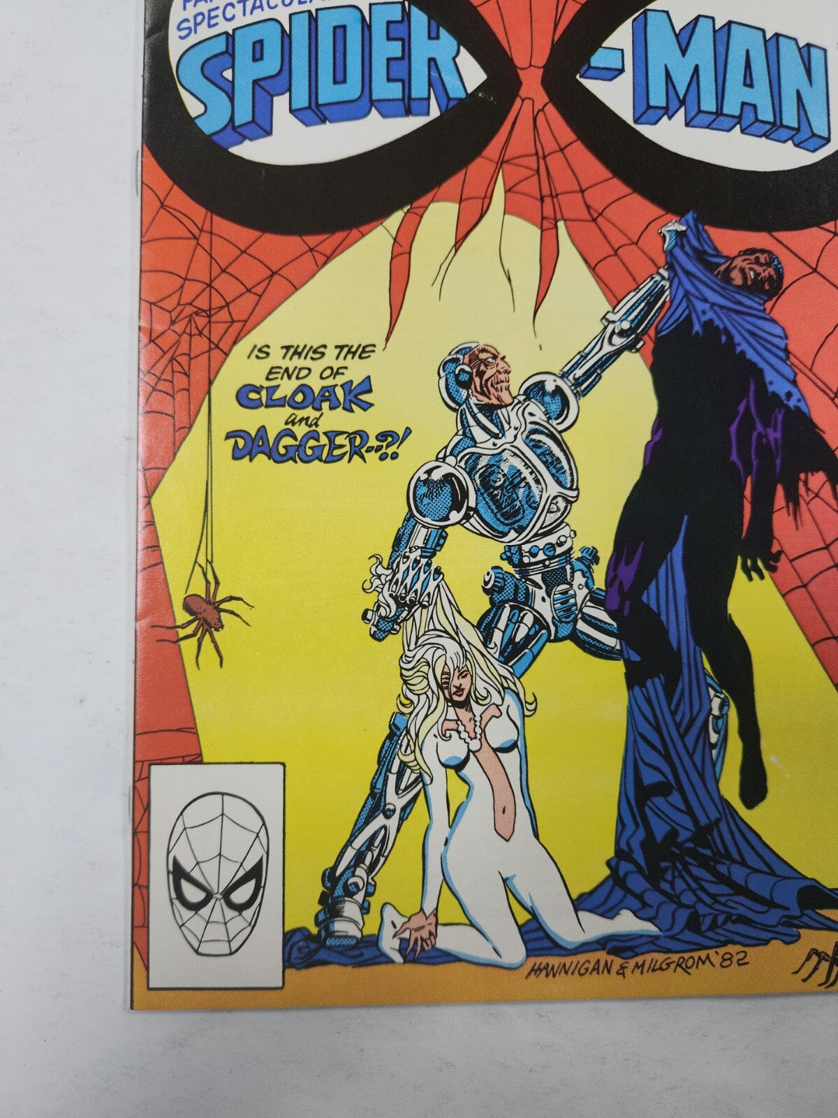 Spectacular Spider-Man # 70 - 3rd Cloak & Dagger Lot Of 2 Newsstand & Direct