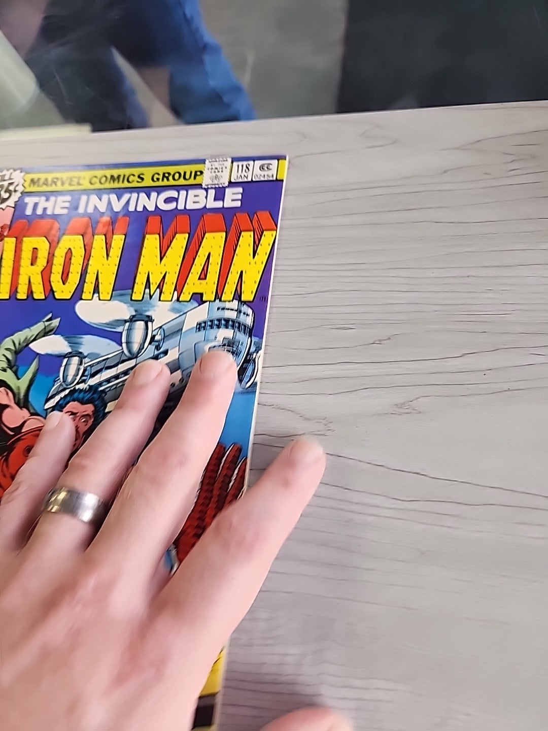 Invincible Iron Man # 118 Marvel Comics 1978 1st Jim Rhodes Bob Layton Cover VF