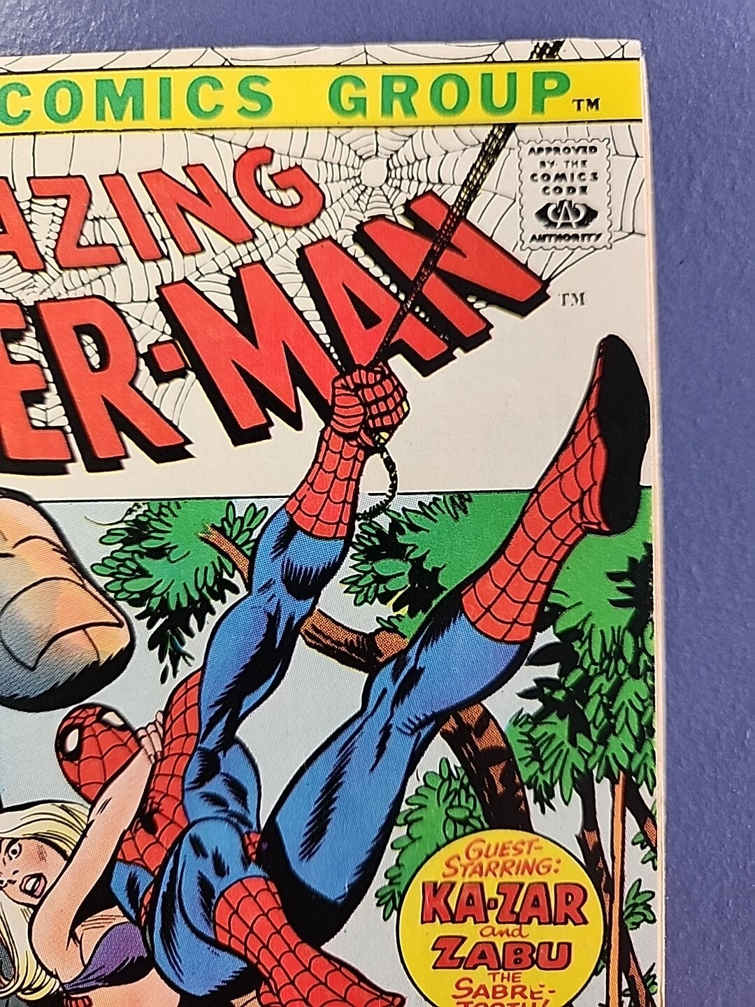 Amazing Spider-Man #103 VF+ Ka-Zar Zabu Gwen Stacy 1st Gog Est. 8.0