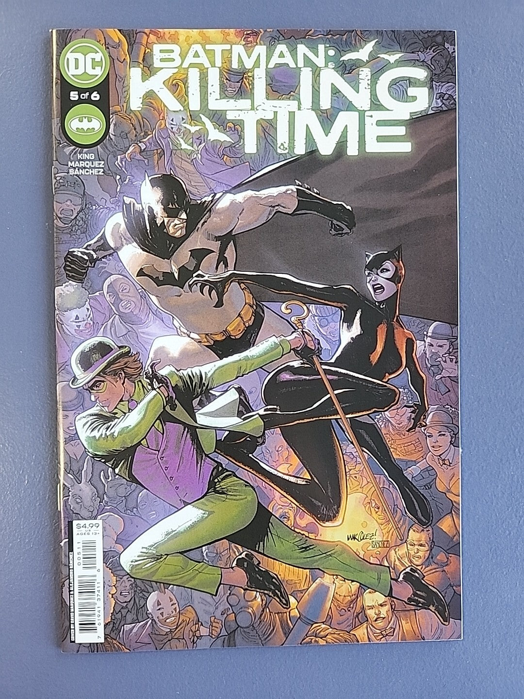 DC Comics 2022 Batman Killing Time #1-6 Complete Set Full Run