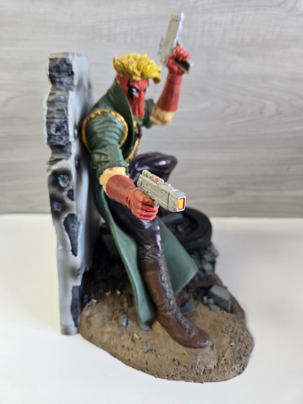 1990s Jim Lee's "Grifter" Sculpture By Clayburn Moore LTD EDTN 1996
