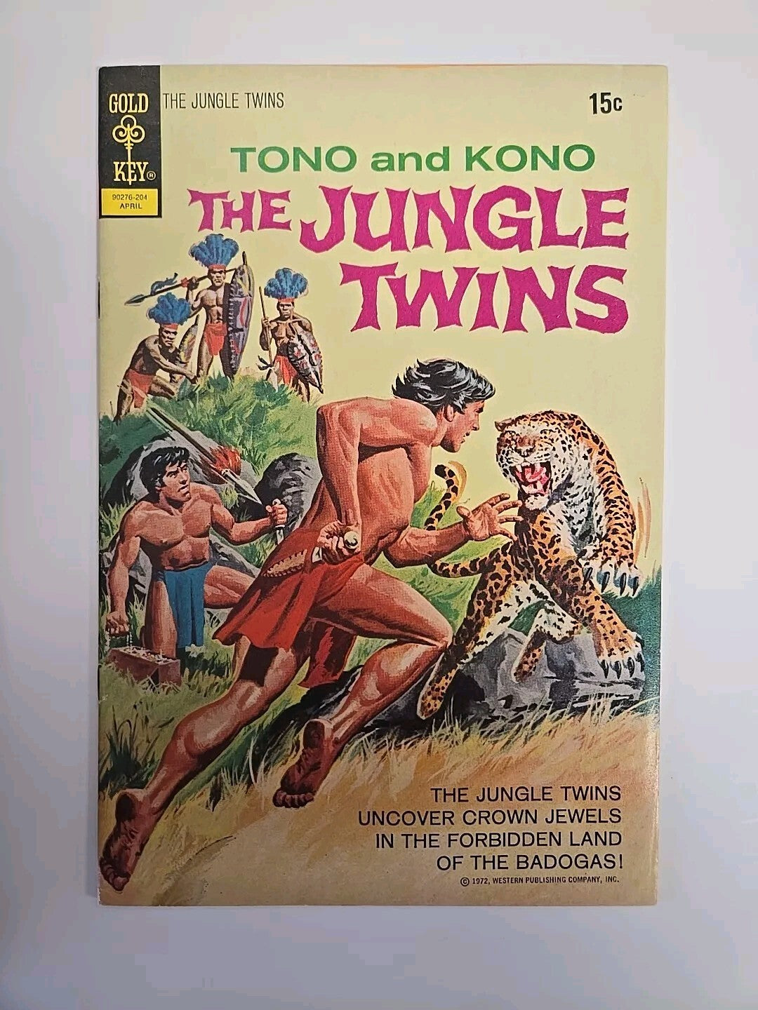 Tono & Kono The Jungle Twins #1 1972 Gold Key Comics- Key Issue Silver Age