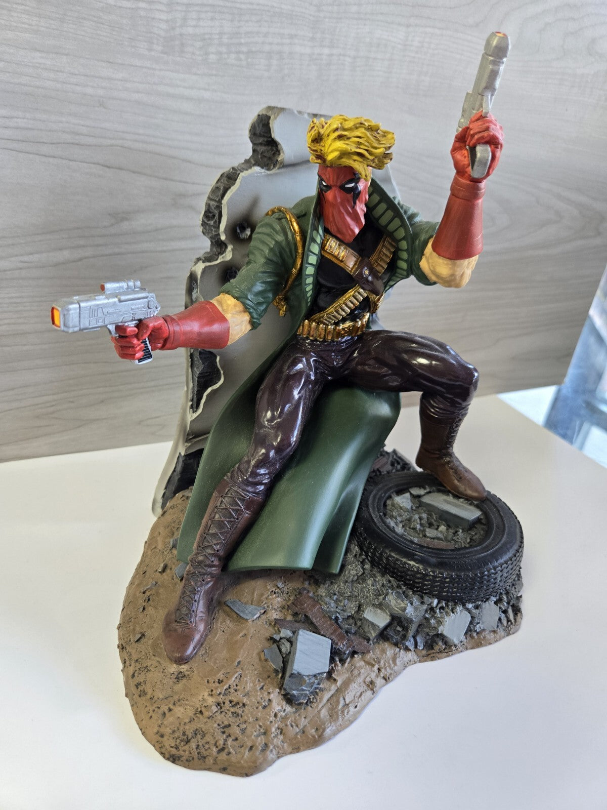 1990s Jim Lee's "Grifter" Sculpture By Clayburn Moore LTD EDTN 1996