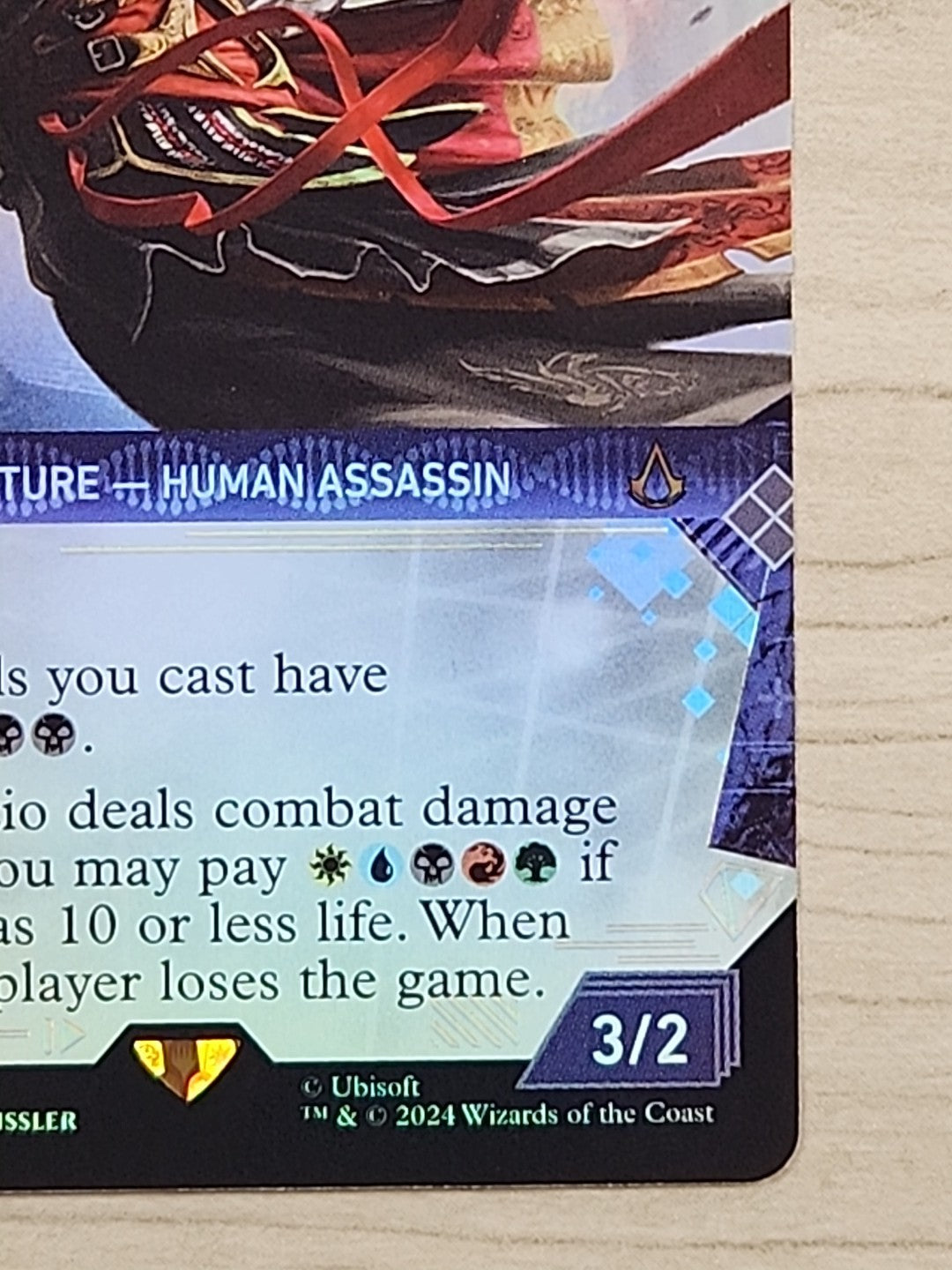 MTG Ezio Auditore da Firenze Showcase Textured Foil Assassin's Creed NM