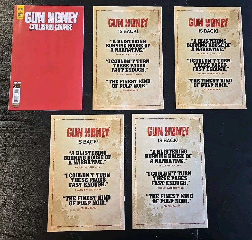 Gun Honey : Collision Course Tabitha Lyons Cosplay Variant Covers Set Of 5