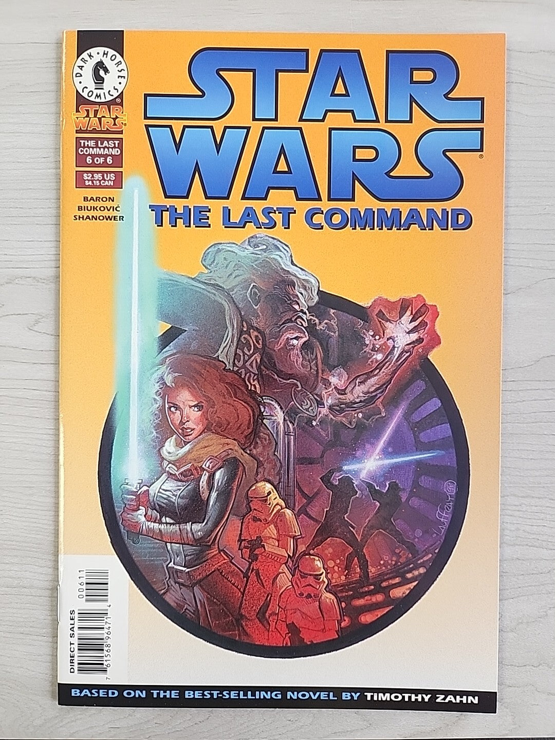 Dark Horse Comics Star Wars THE LAST COMMAND Comic Book Set 1-6 Newsstand 1 & 3