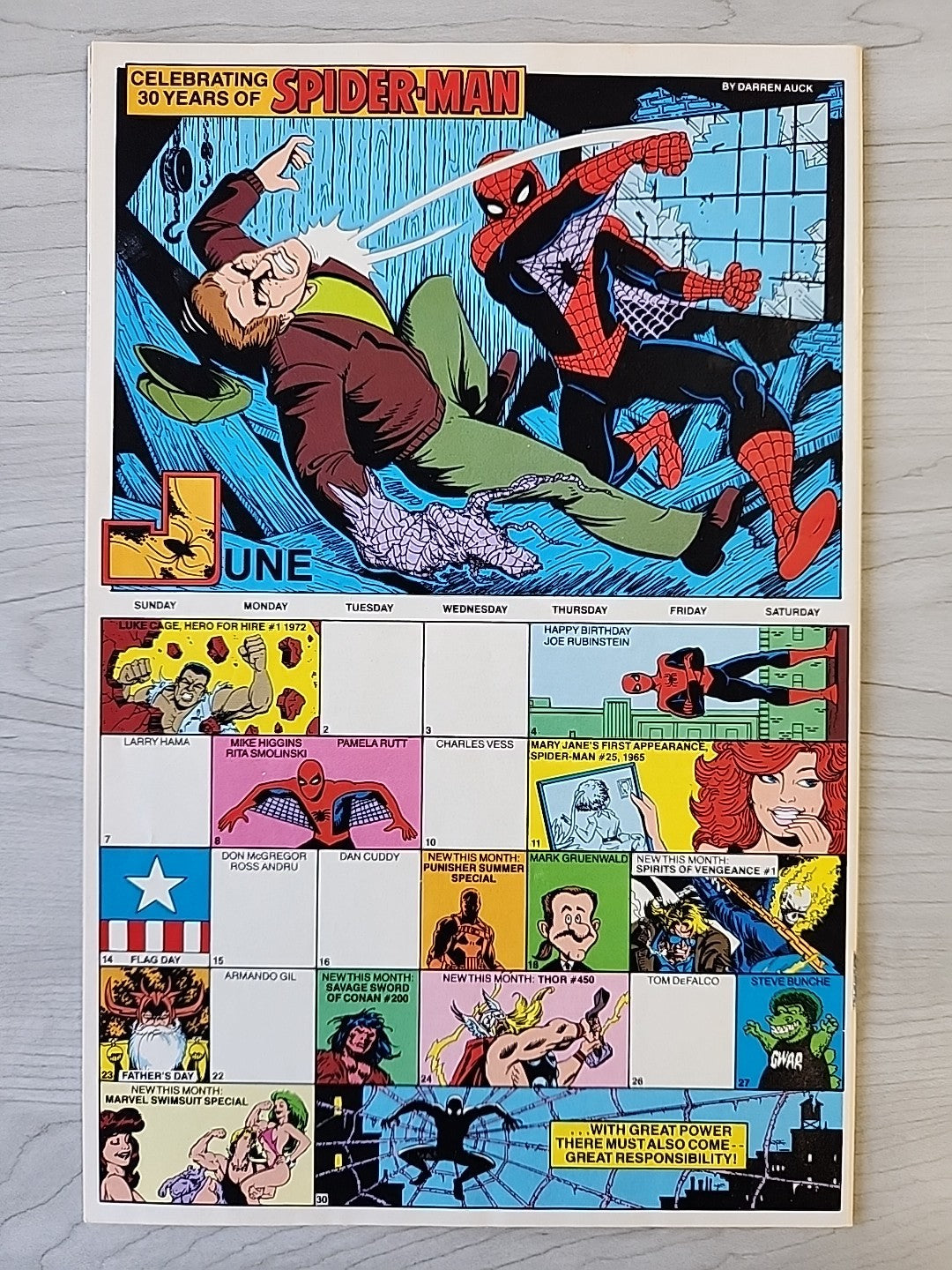 Marvel Age #114 NM Direct 30th Anniversary 2099 Early Carnage (1992 Marvel)