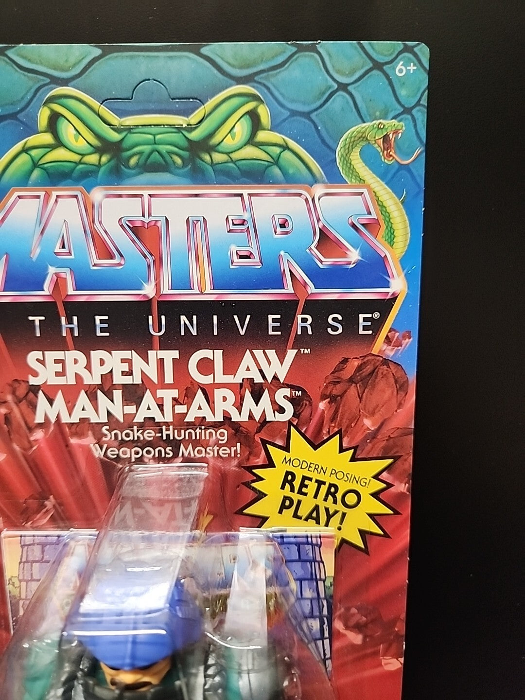 Masters of the Universe Origins MOTU Serpent Claw Man at Arms Action Figure New