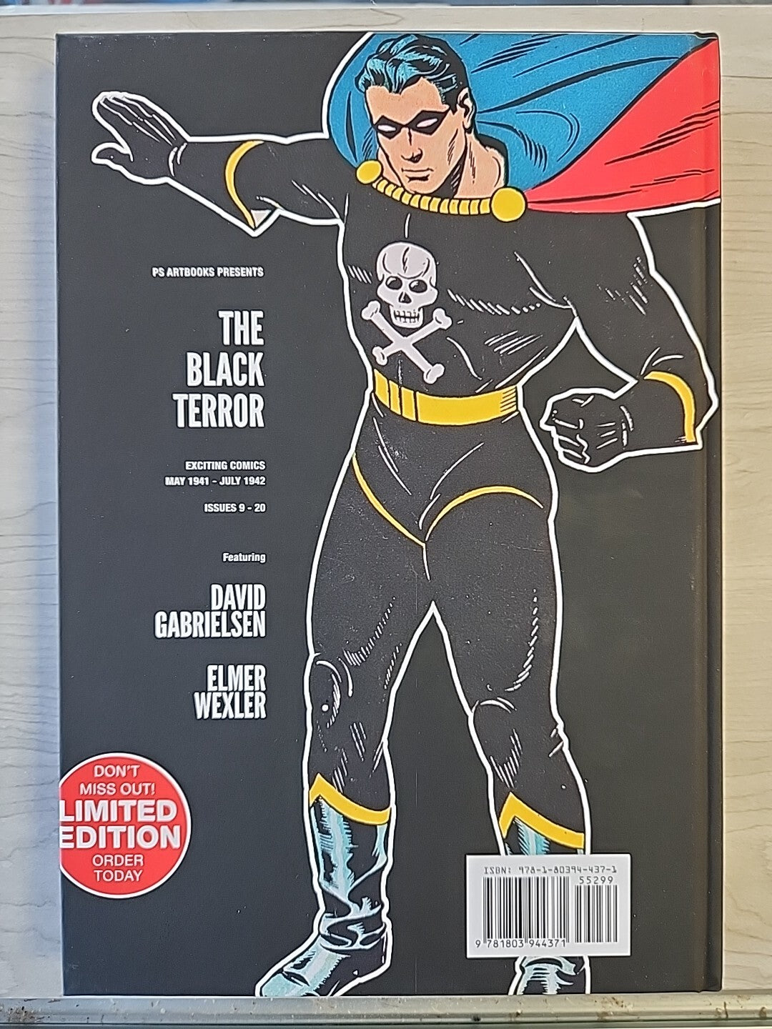Golden Age Classics Black Terror HC Vol 1 Regular Edition