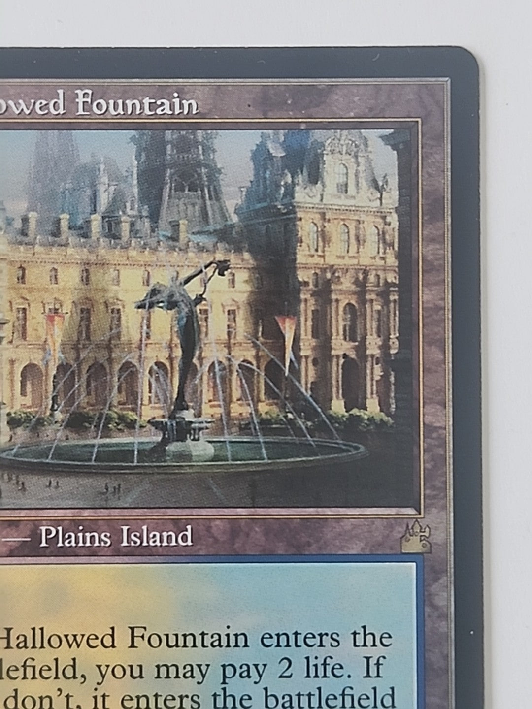 MTG Hallowed Fountain Ravnica Remastered Foil Retro Frame Old Border English