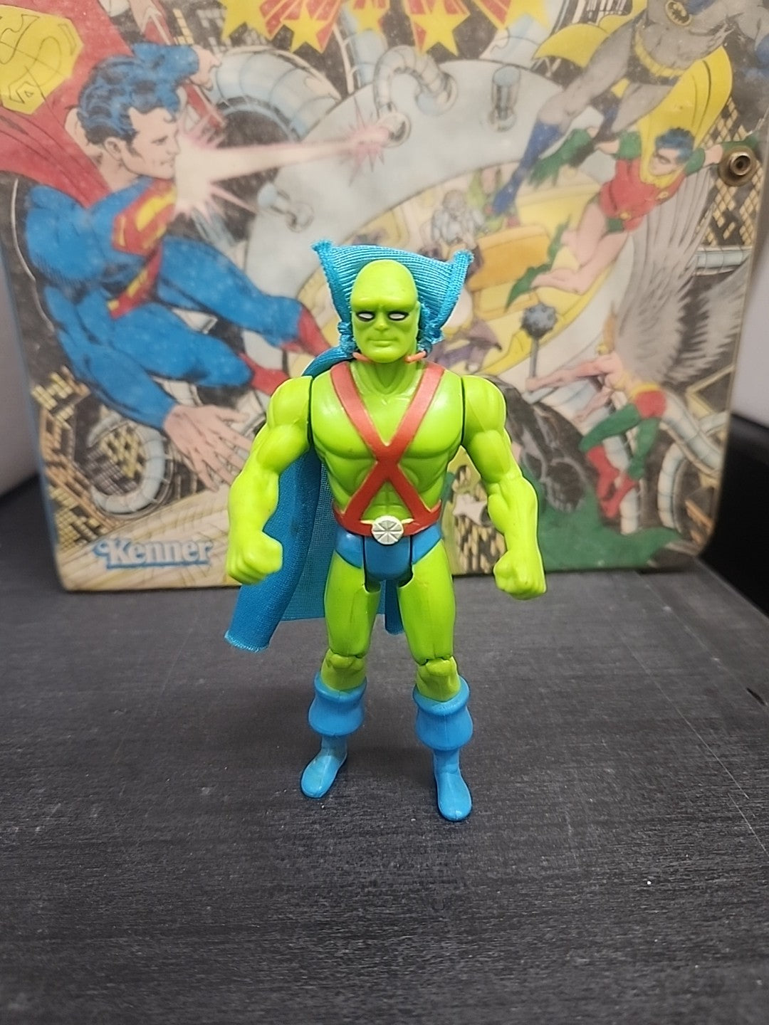 Kenner Super Powers MARTIAN MANHUNTER Original 1985 Figure 100% Complete DC