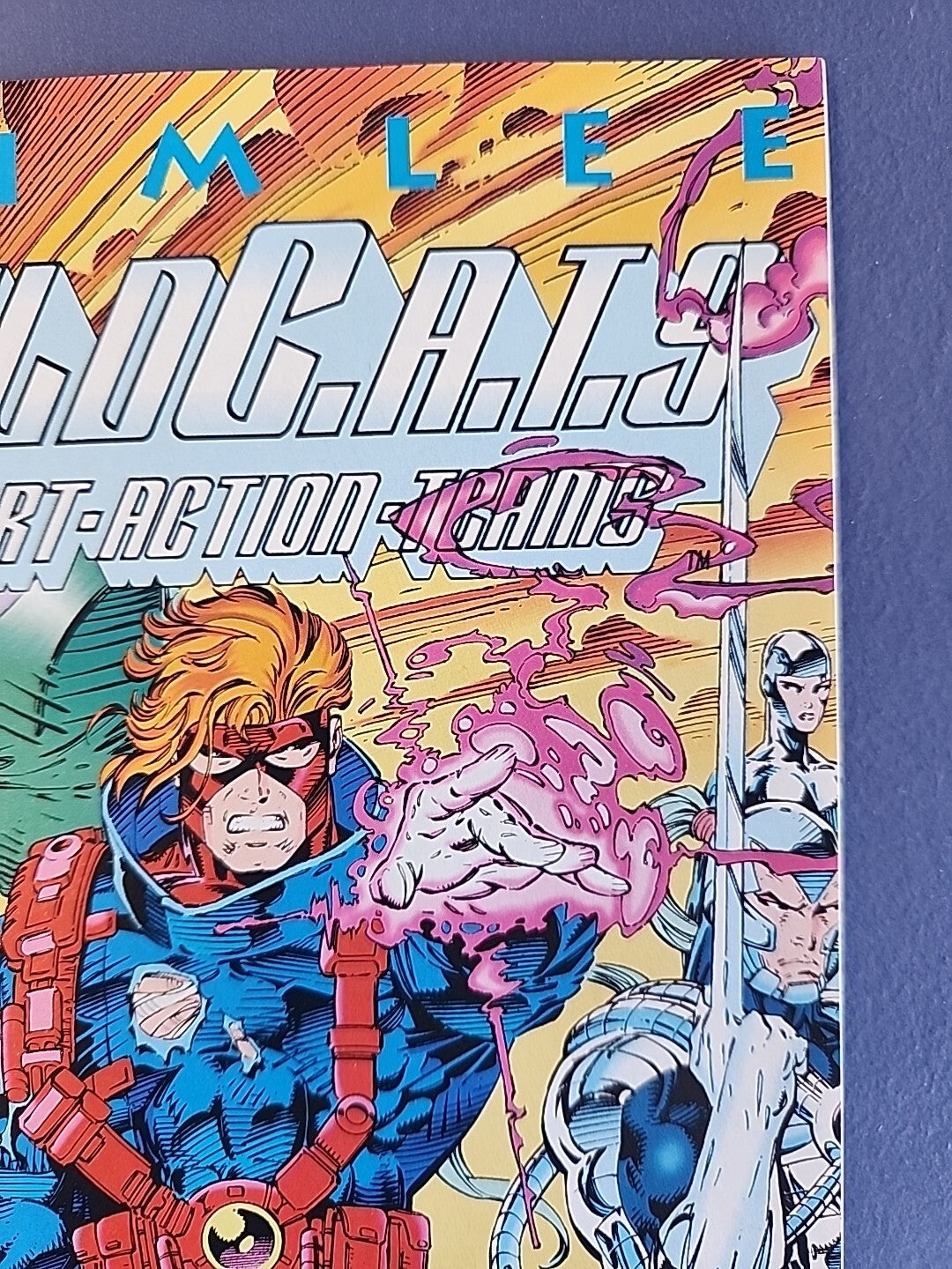 WildC.A.T.S. #1 Newsstand High Grade Key 1st Appearance Of Wildcats Image 1992